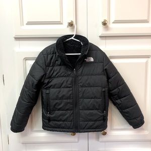The North Face puffer reversible jacket SIZE 4T